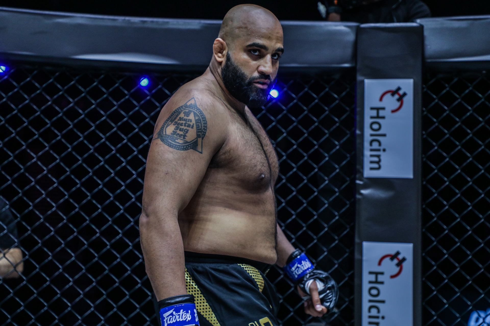 Scenes from the ONE Heavyweight World Title fight between Arjan Bhullar and Brandon Vera at ONE: DANGAL on 15 May