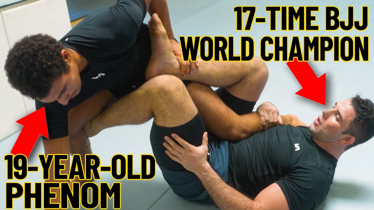 bjj goat rolls with grappling phenom buchecha tye ruotolo