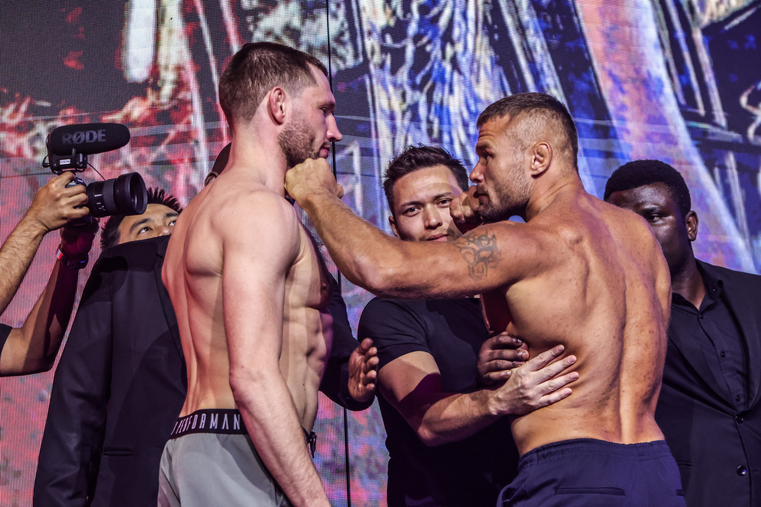 Reinier de Ridder vs. Anatoly Malykhin II Faceoff