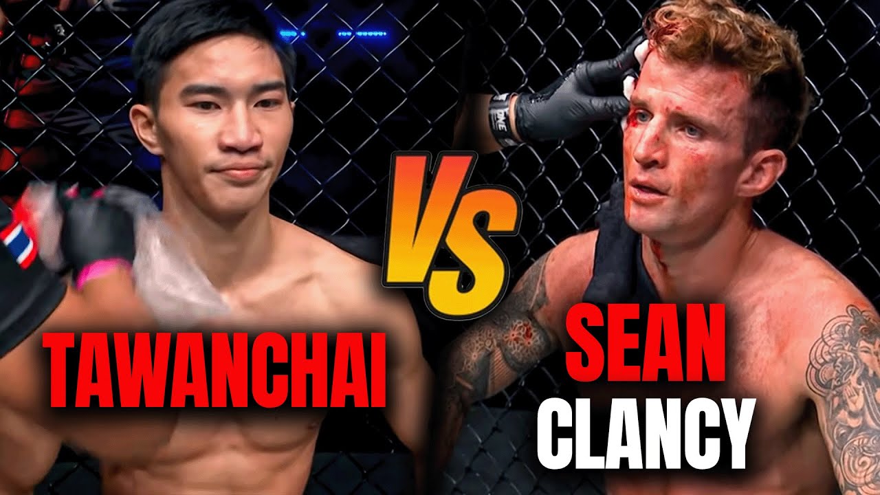 He Looked Bored  Tawanchai vs. Sean Clancy | Muay Thai Full Fight