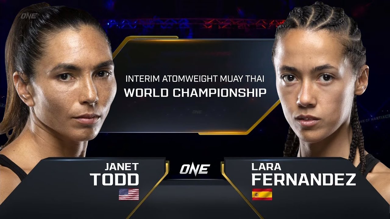 janet todd vs lara fernandez one championship full fight 1