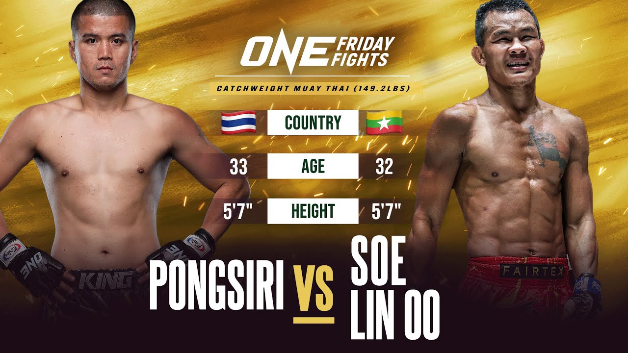 Lethwei Icon vs. Muay Thai Star ⚔️ Soe Lin Oo vs. Pongsiri | Full Fight