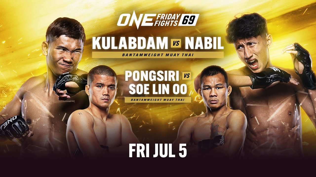 [Live In HD] ONE Friday Fights 69: Kulabdam vs. Anane